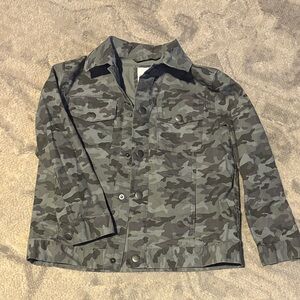 Cat & Jack Gray Camouflage Jean Jacket